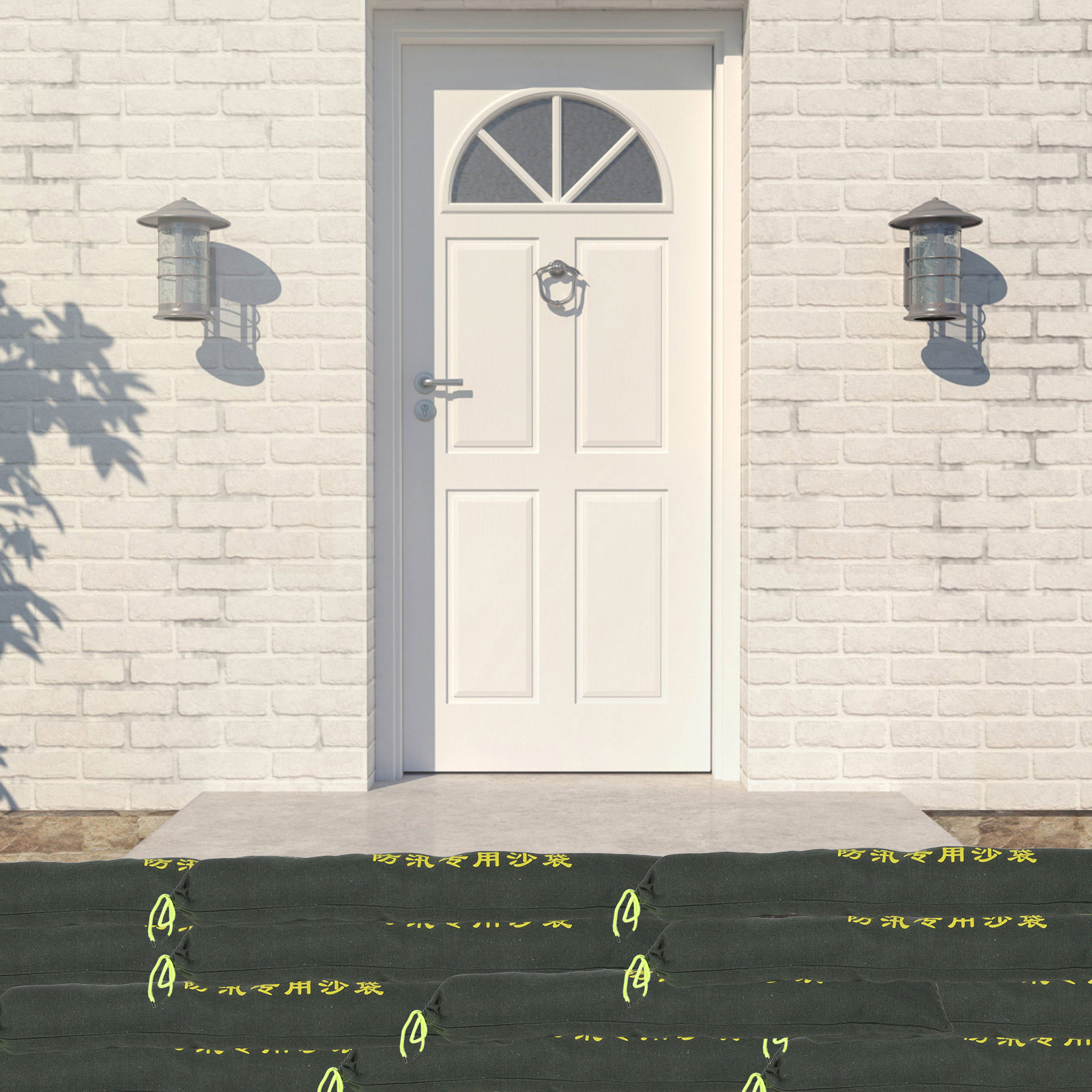 Flood Barrier Bag - 2Pcs Flexible Lightweight Sandbags Flood Prevention