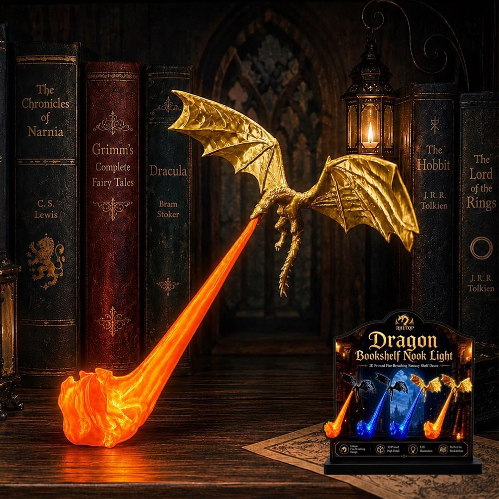 Fire Escape Ladder - Tabletop Classical Resin Fire Breathing Dragon