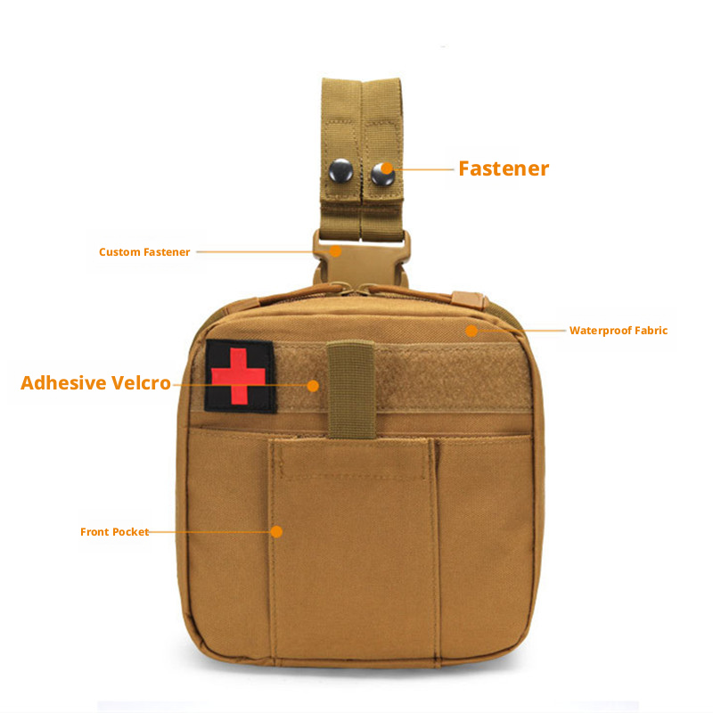 MOLLE Drop Leg Pouch Medical K - First Aid Bag Kit 评论和价格