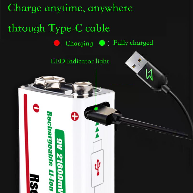USB-C Rechargable 9V Lithium i - Smoke Detector Interconnected 评论和价格