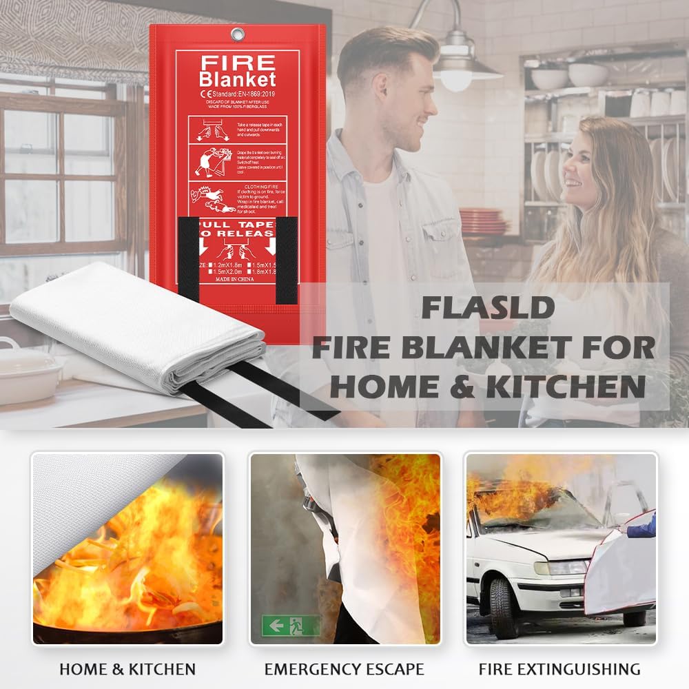 TANAN 2026 Latest Emergency Fi - Fire Blanket Kitchen 评论和价格