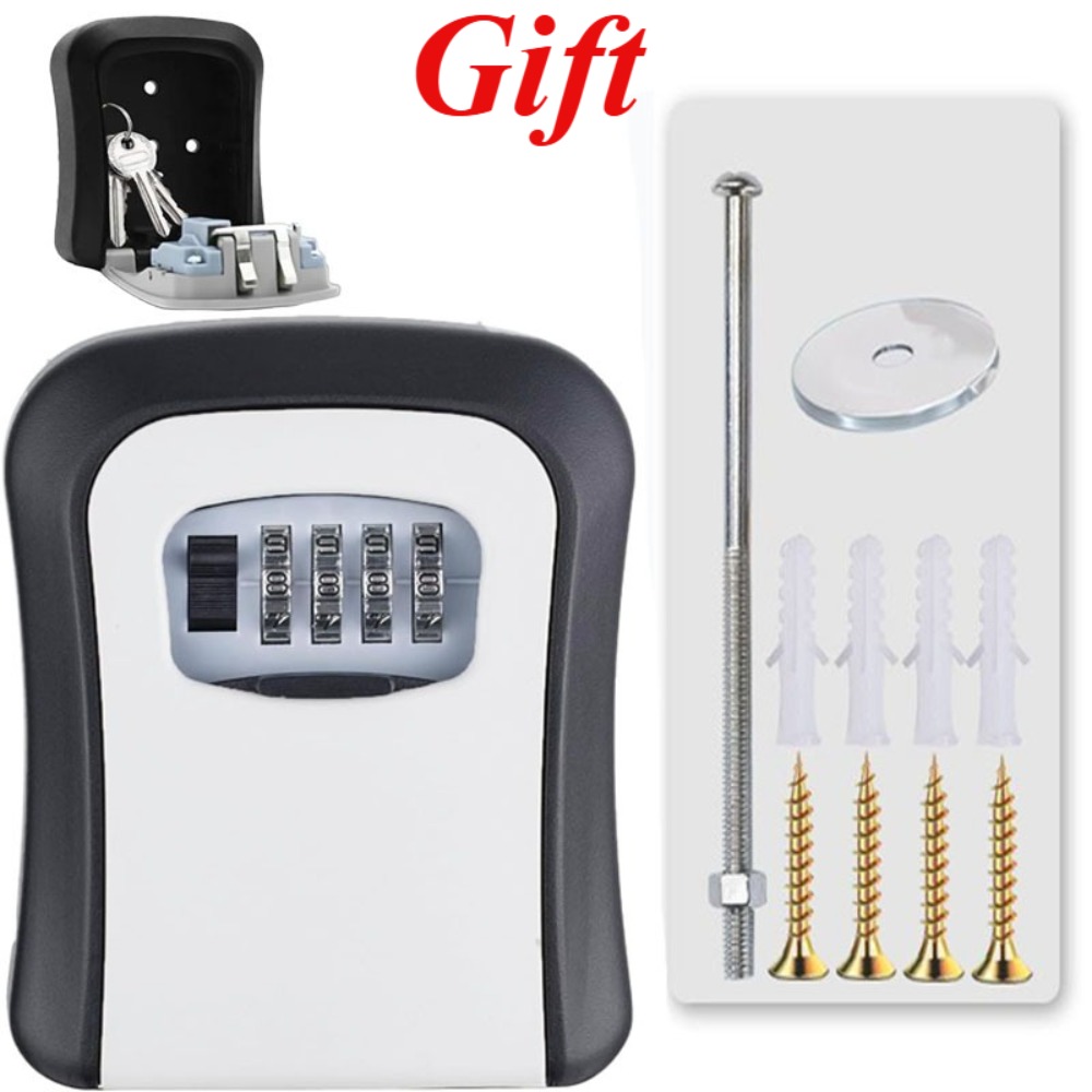 Key Safe Wall Mounted Waterpro - Lockbox Key Secure 评论和价格