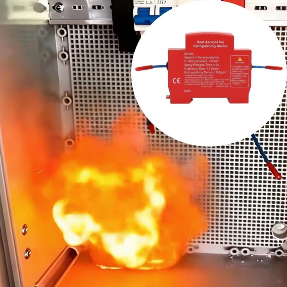 Dual-Line Design Flame Retarda - Fire Extinguisher Small 评论和价格
