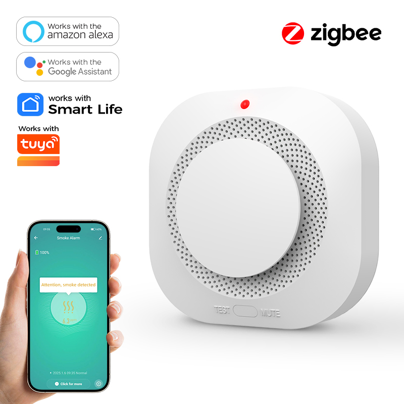 ZIGBEE Smoke Detector Home Sec - Smoke Detector Interconnected 评论和价格