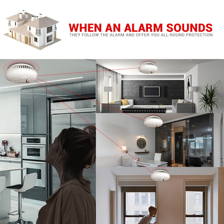 Australia, Europe, wireless in - Smoke Detector Interconnected 评论和价格