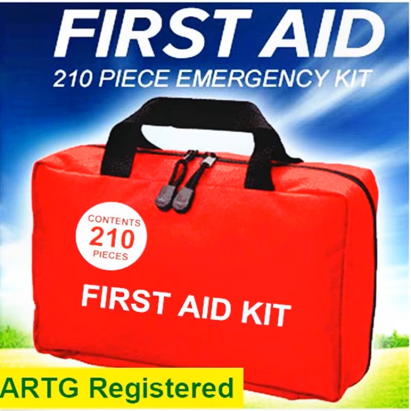First Aid Kit with Compact and - First Aid Bag Kit 评论和价格