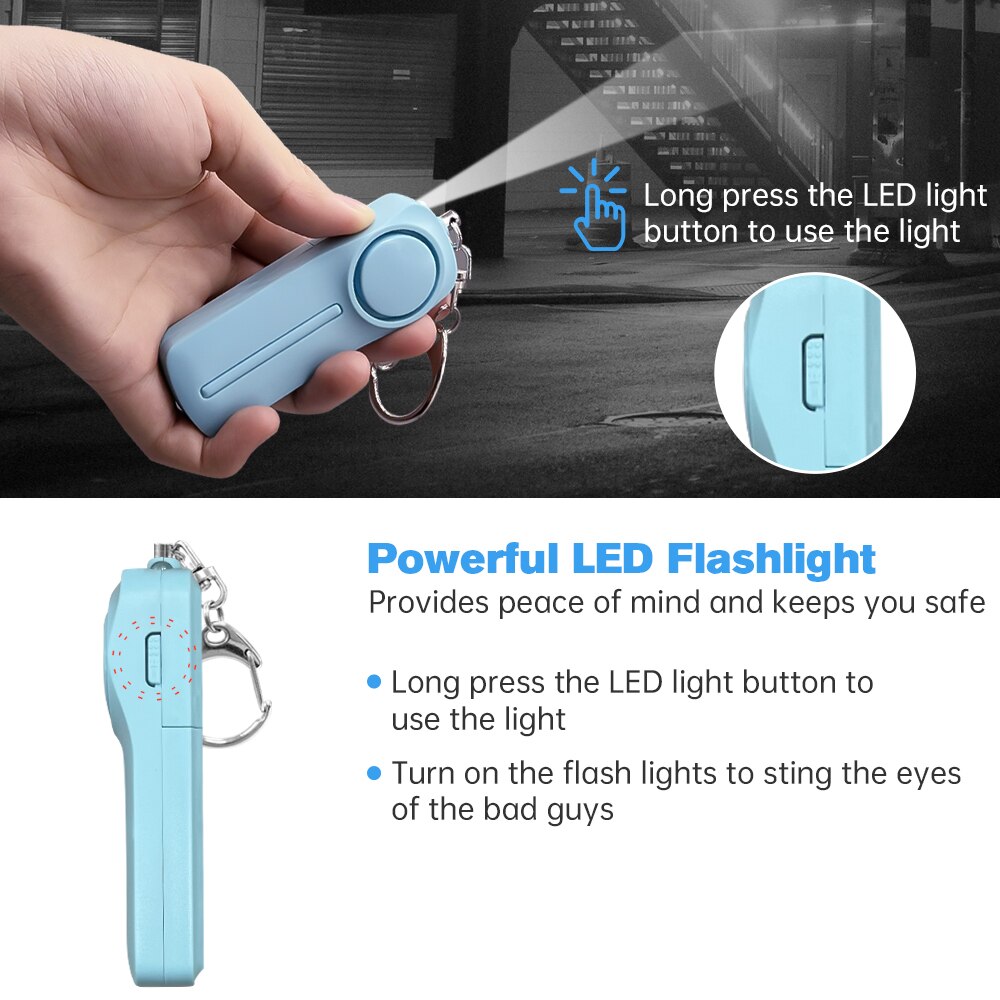 Personal Security Alarm Self D - Personal Alarm Keychain 评论和价格