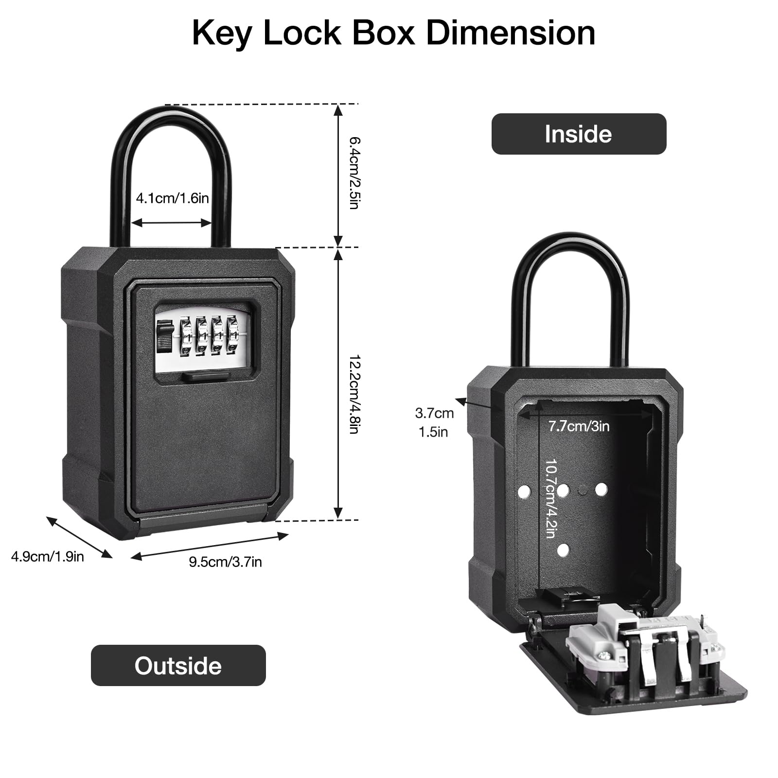 Alloy Security Key Lock Box Wa - Lockbox Key Secure 评论和价格