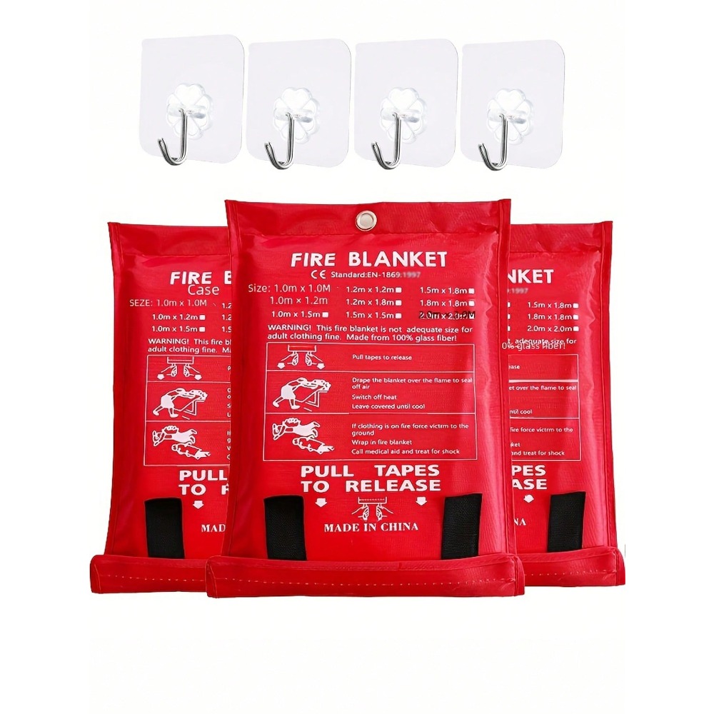 Fire Blanket 39.37 X 39.37 Inc - Fire Blanket Kitchen 评论和价格