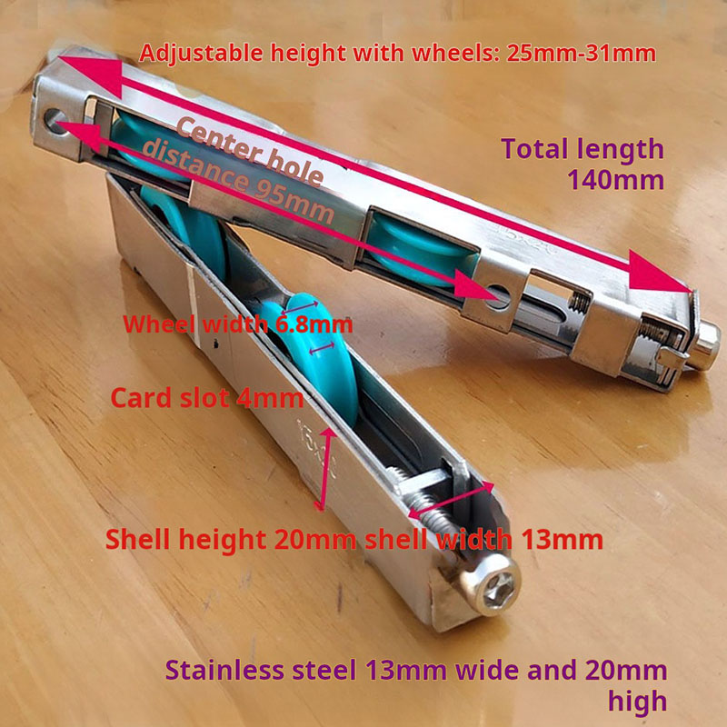 Long Wheel 13 Wide 20 High Pus - Window Lock Bar 评论和价格