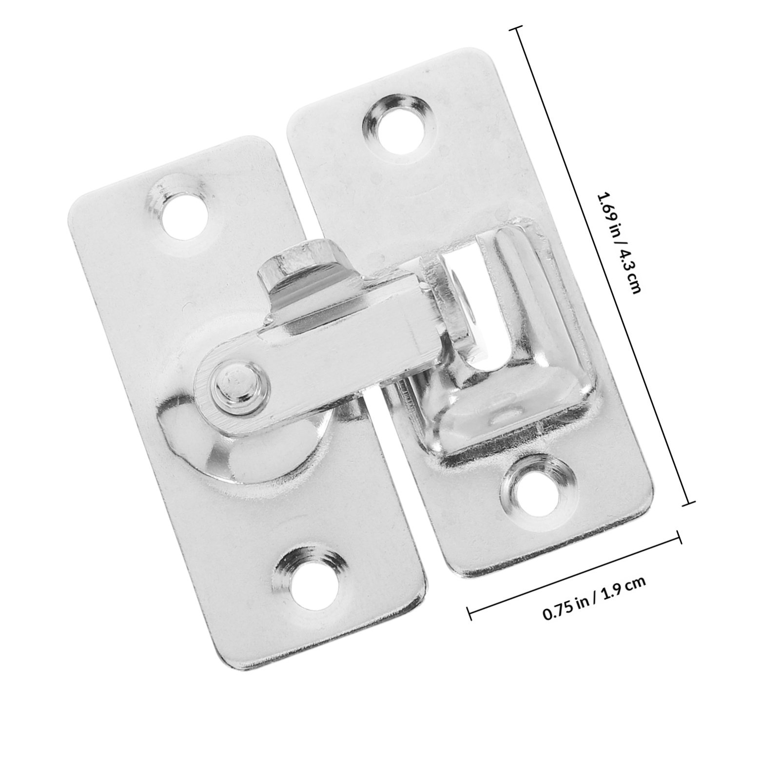 2Pcs Stainless Steel Lock Hous - Window Lock Bar 评论和价格