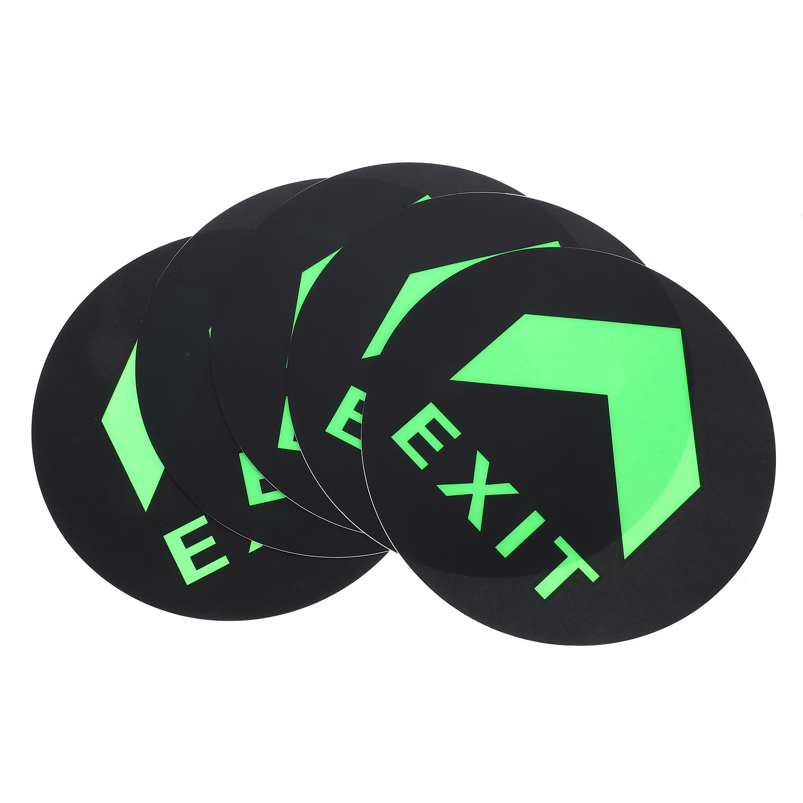5Pcs Glow Safety Exit Signs Ni - Emergency Exit Sign 评论和价格