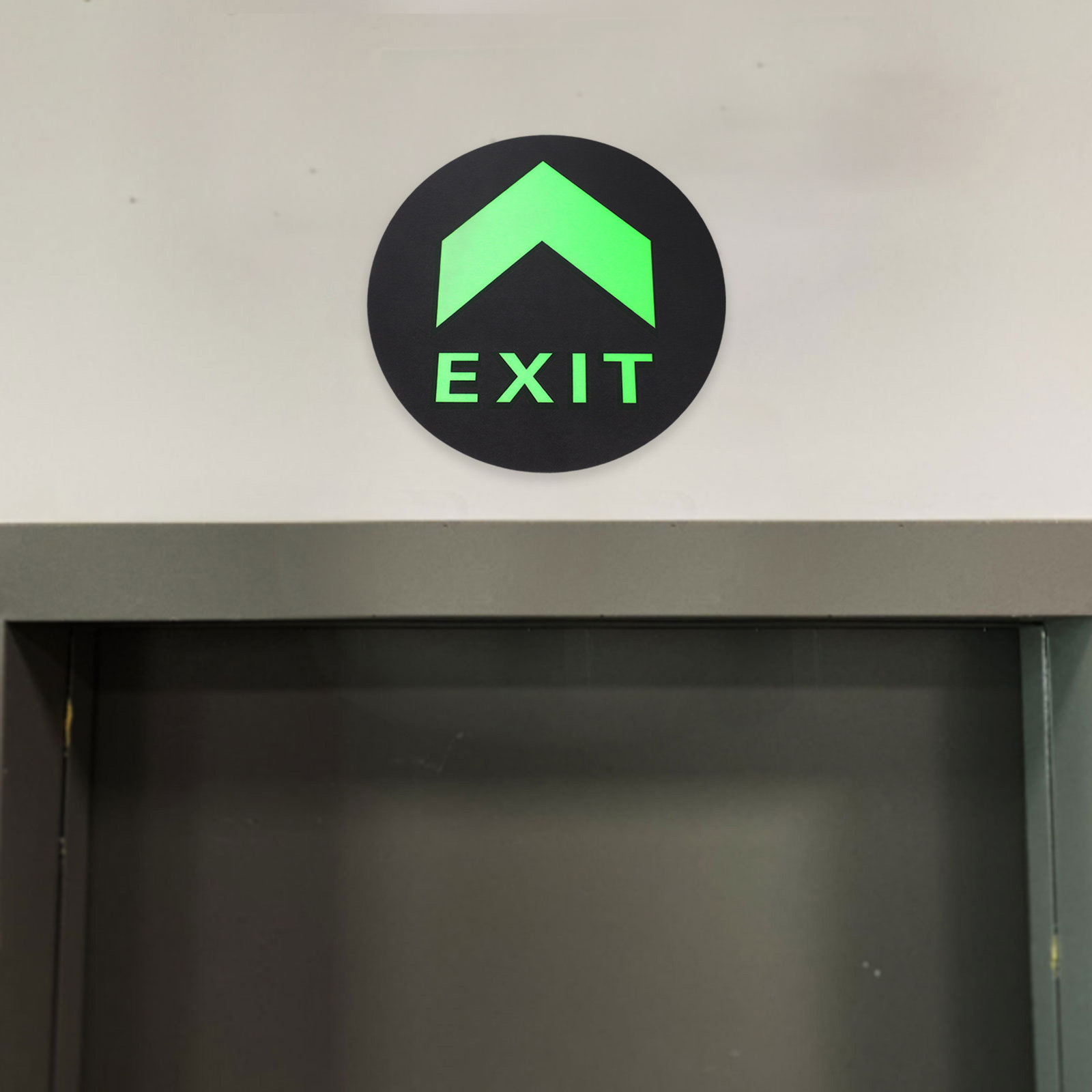 5Pcs Glow Safety Exit Signs Ni - Emergency Exit Sign 评论和价格
