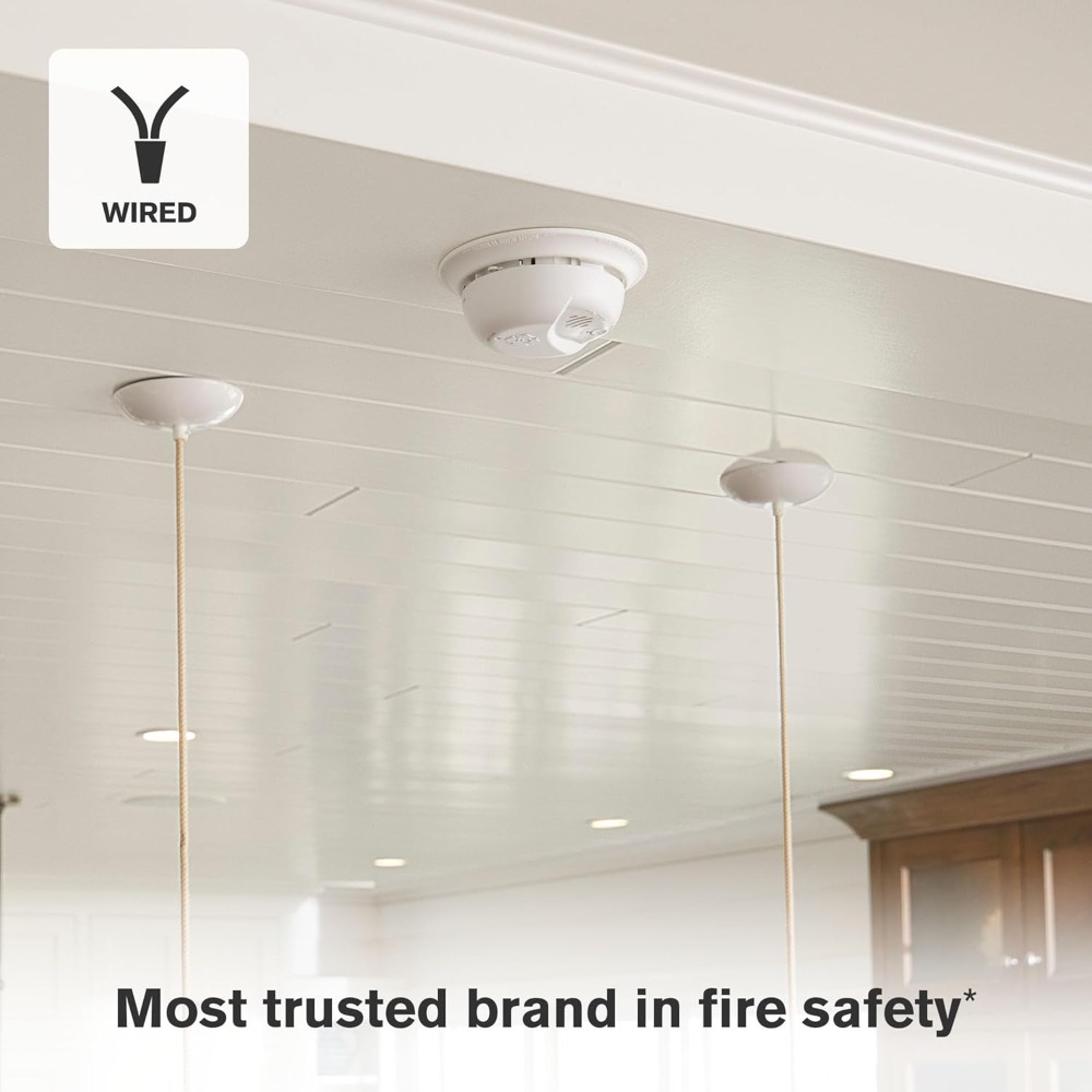 US Shipping Hardwired Intercon - Smoke Detector Interconnected 评论和价格