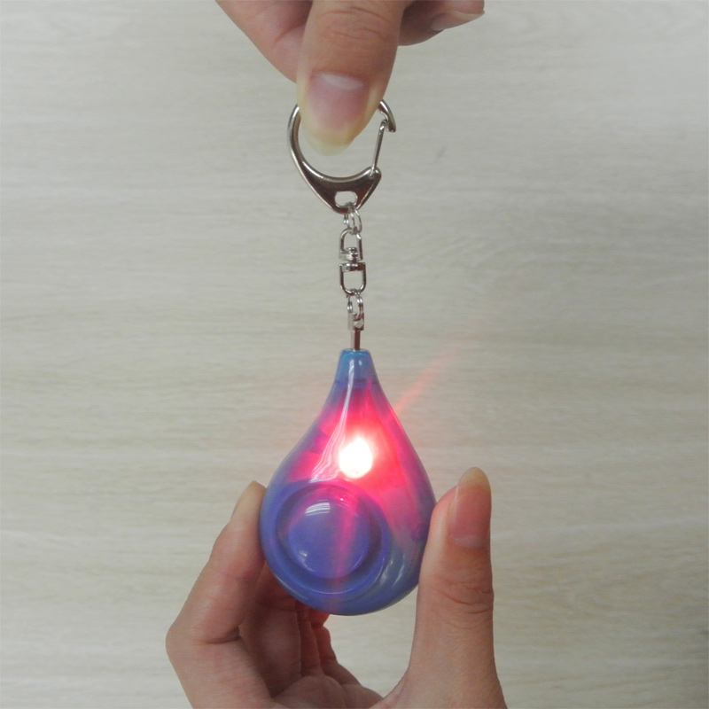 Water Drop Type Women's Anti-r - Personal Alarm Keychain 评论和价格