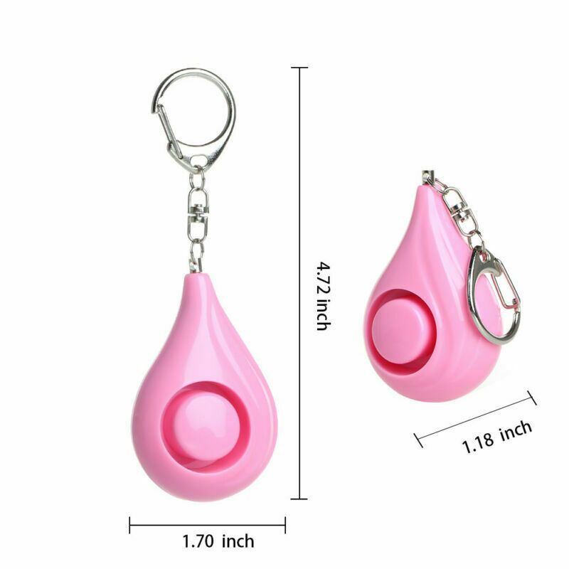 Water Drop Type Women's Anti-r - Personal Alarm Keychain 评论和价格