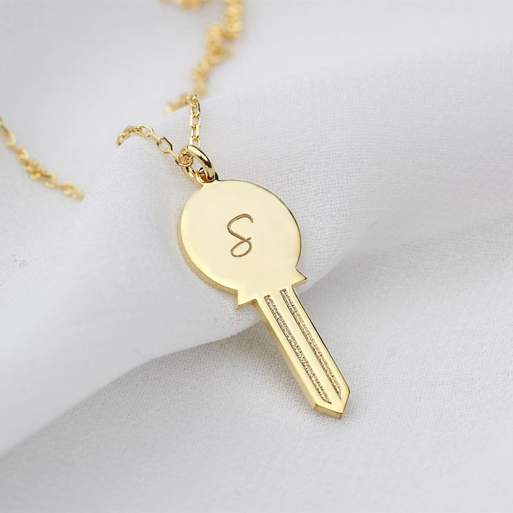 Custom Dainty Key Necklace Sta - Personal Alarm Keychain 评论和价格