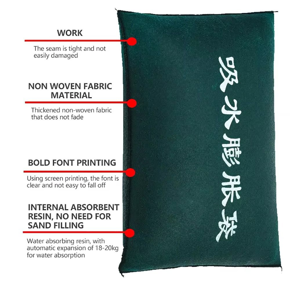 1Pcs New Reusable Water Absorb - Flood Barrier Bag 评论和价格