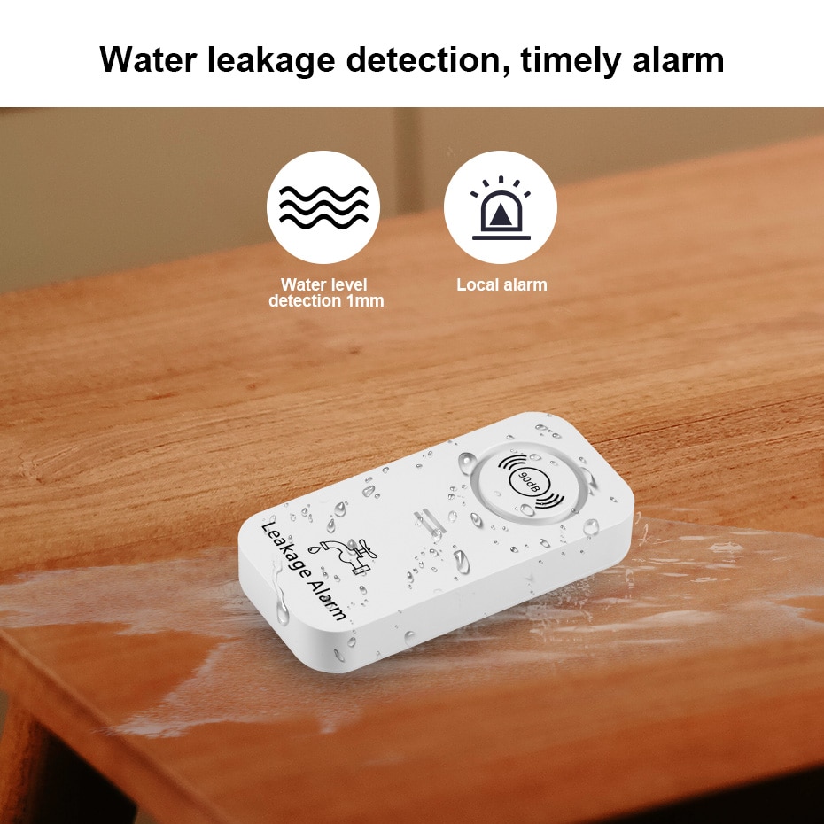 KERUI Wireless Water Sensor 90 - Water Alarm Sensor 评论和价格