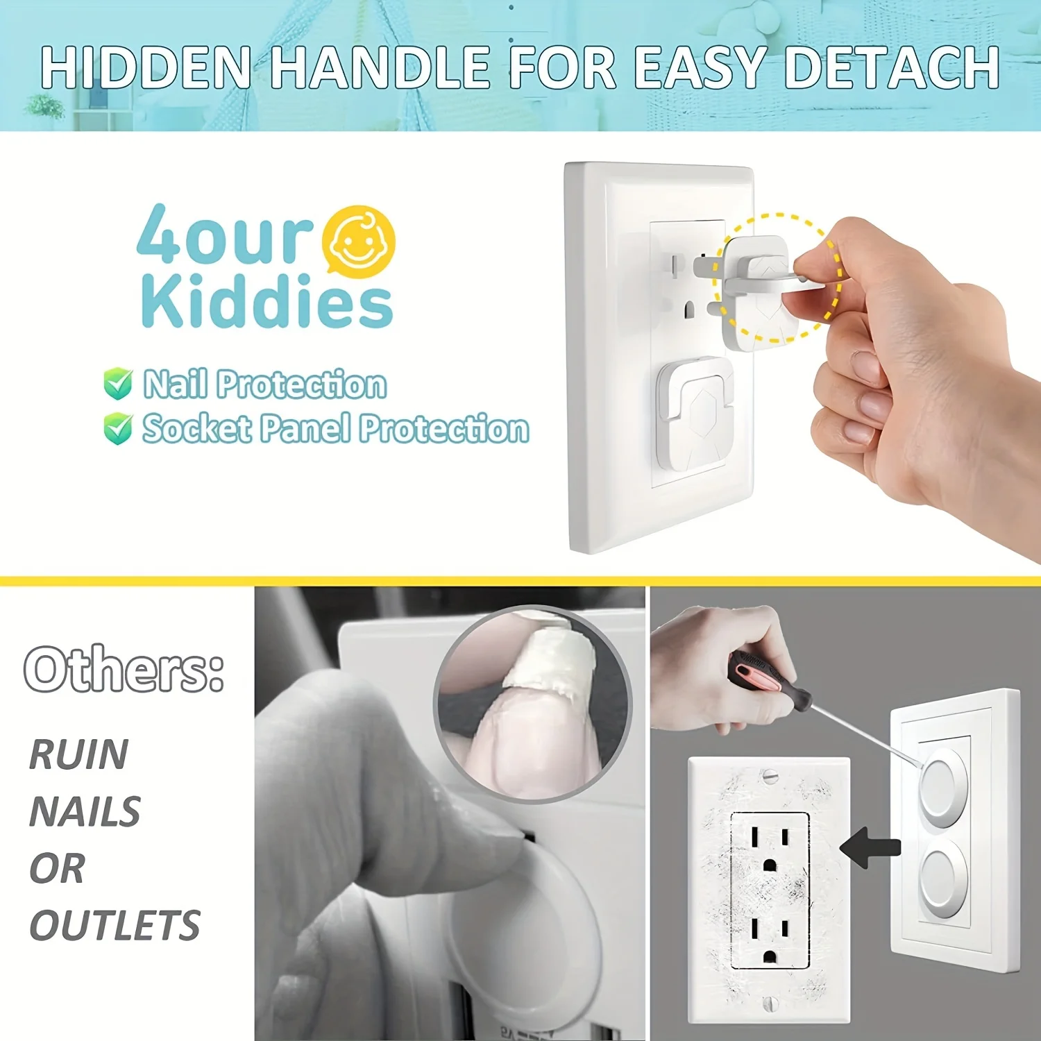 Easy Install Baby Child Electr - Outlet Cover Baby 评论和价格