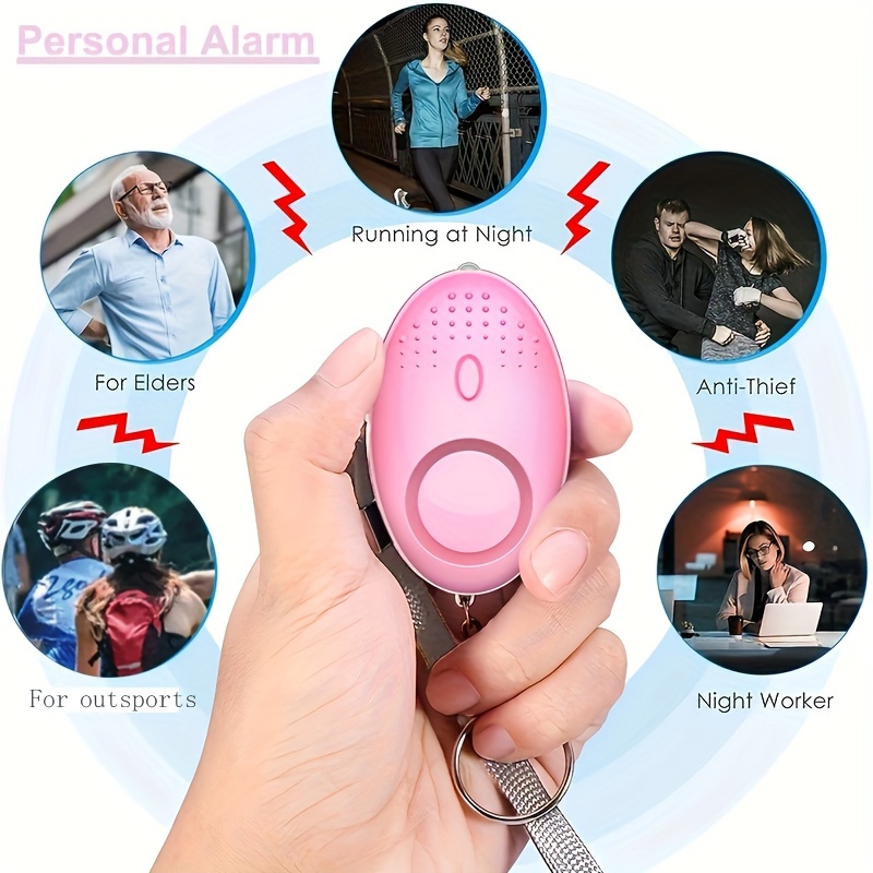 130dB Personal Safety Alarm wi - Personal Alarm Keychain 评论和价格