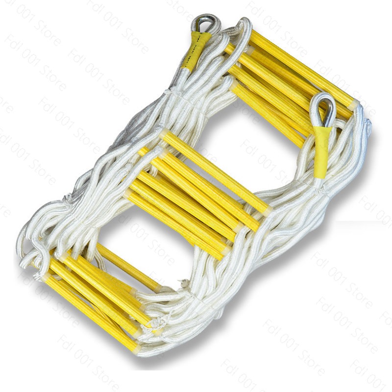 15M Rescue Rope Ladder 3-4th F - Fire Escape Ladder 评论和价格