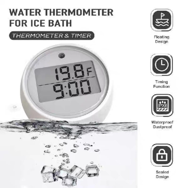 Ice Bath Thermometer Automatic - Pool Alarm Float 评论和价格