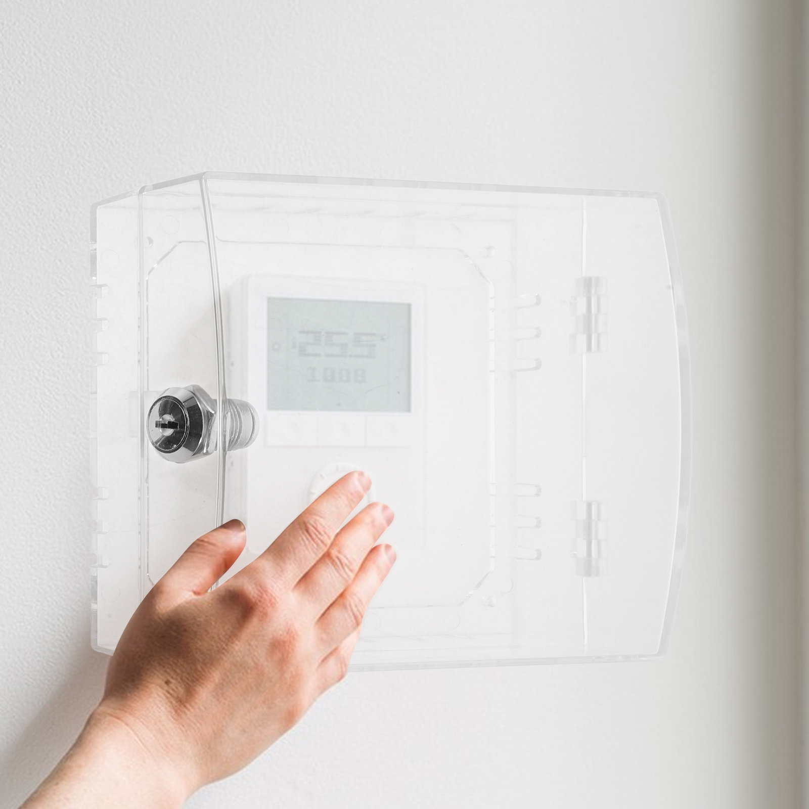 Lock Key Acrylic Thermostat Lo - Lockbox Key Secure 评论和价格