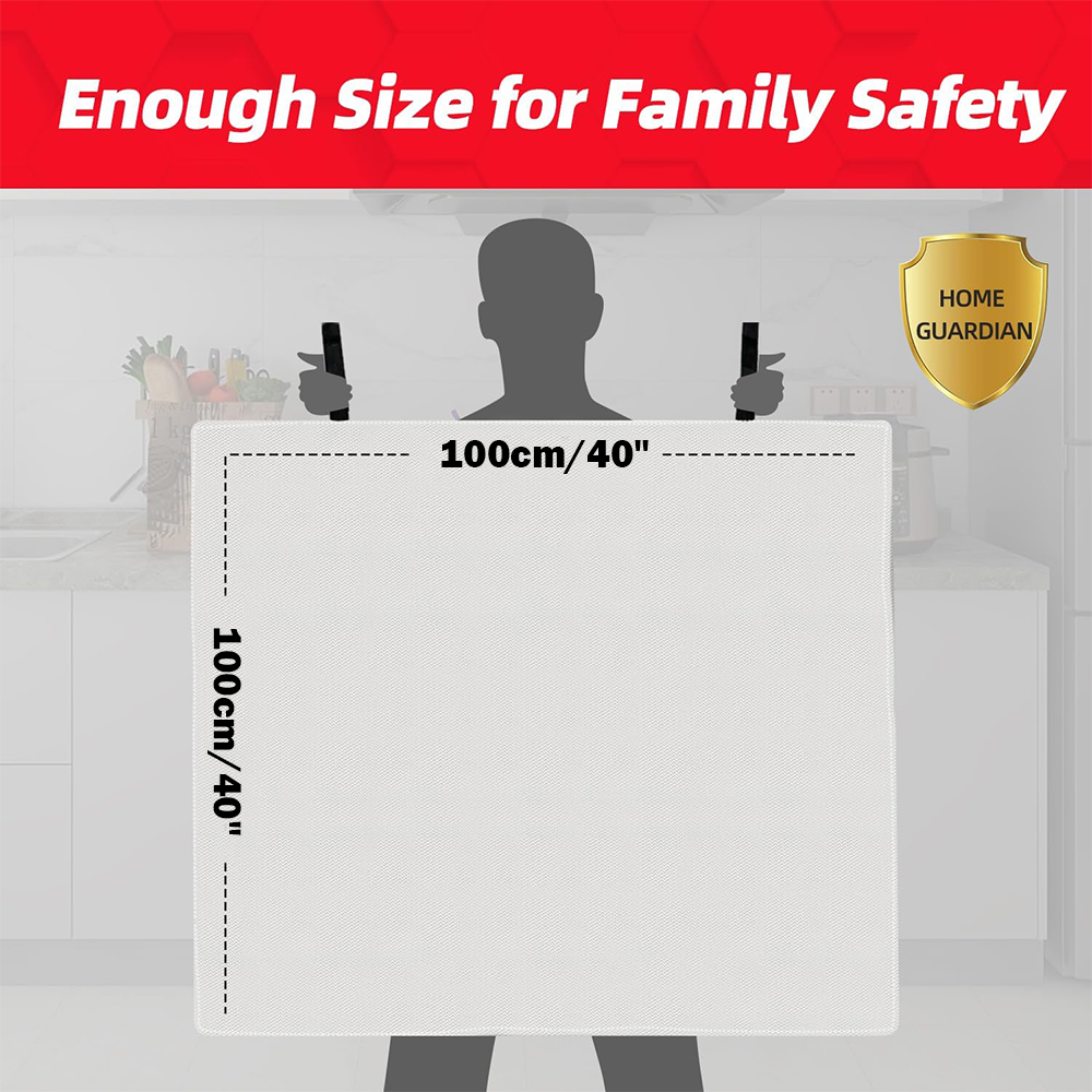 Fire Blanket 2 Pack 2*2m/1.5*1 - Fire Blanket Kitchen 评论和价格