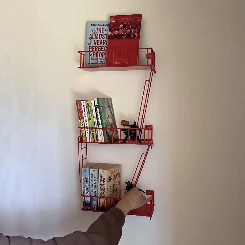 Fire Escape Wall Shelf, 3-Tier - Fire Escape Ladder 评论和价格