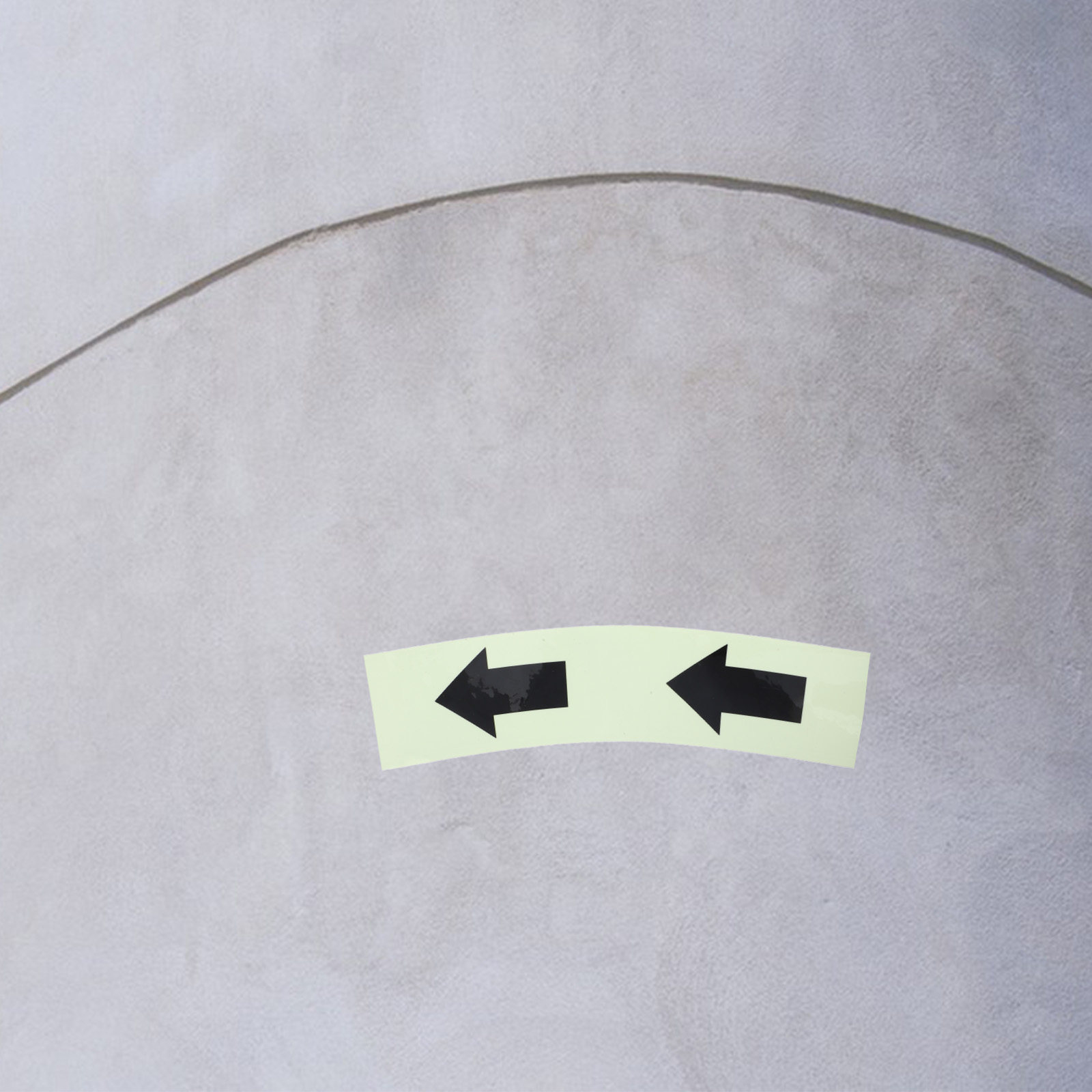 1 Roll Glow in Dark Reflective - Emergency Exit Sign 评论和价格