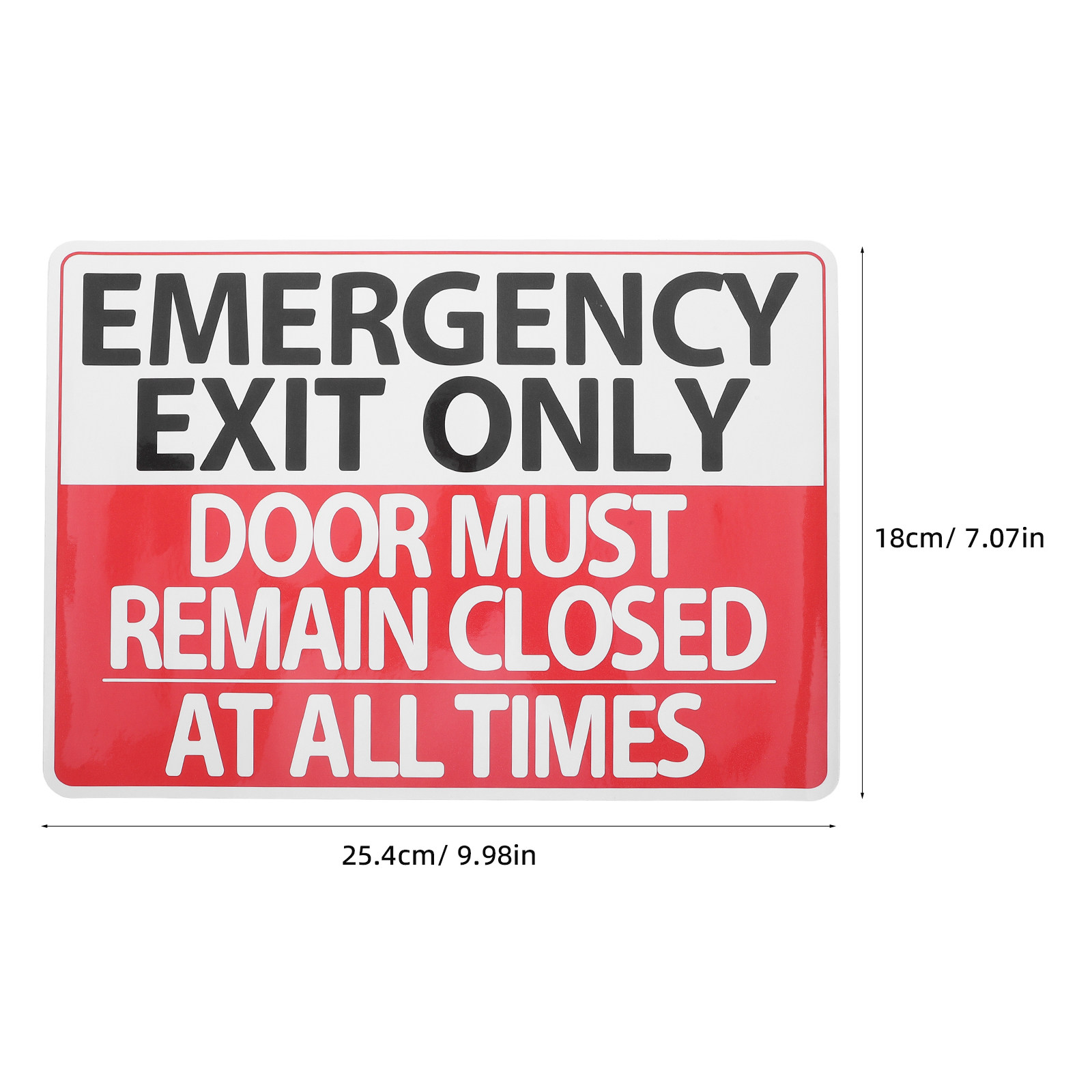 6Pack Emergency Exit Sign Stic - Emergency Exit Sign 评论和价格