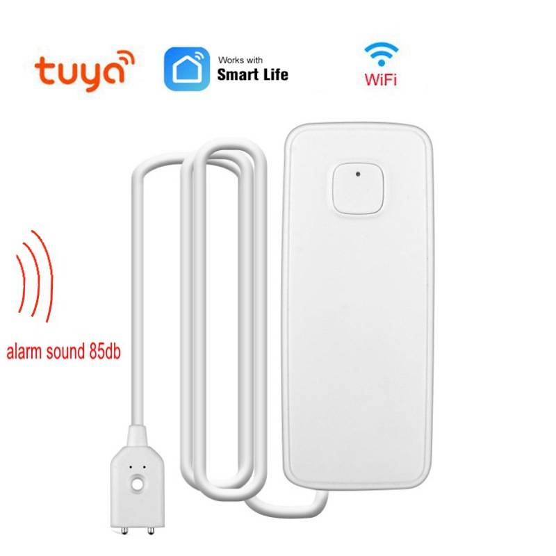 Tuya WiFi Smart Water Leak Sen - Water Alarm Sensor 评论和价格