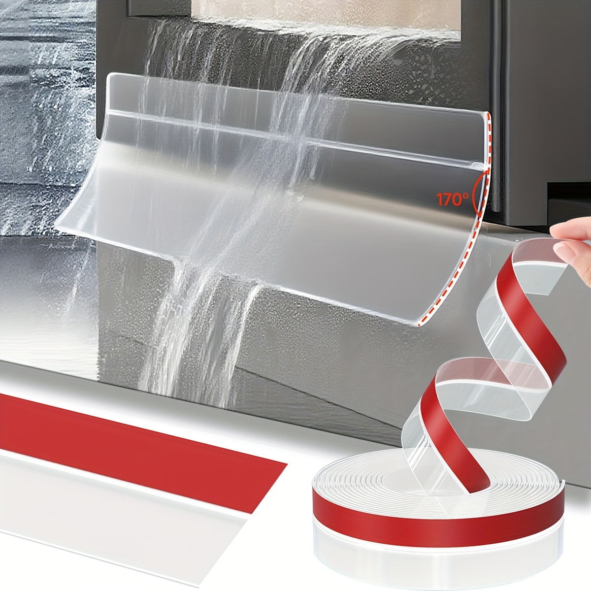 500cm Heavy-Duty Waterproof Ru - Window Lock Bar 评论和价格
