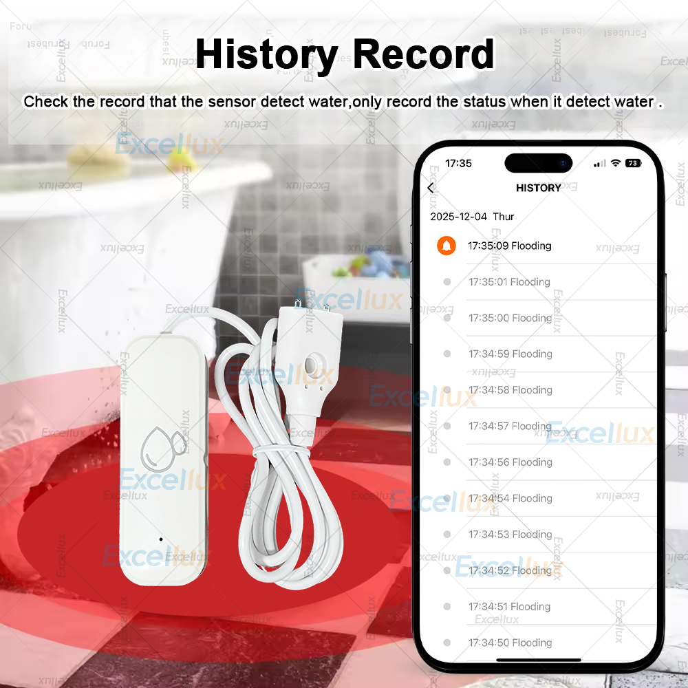 Zigbee Smart Water Leak Sensor - Water Alarm Sensor 评论和价格