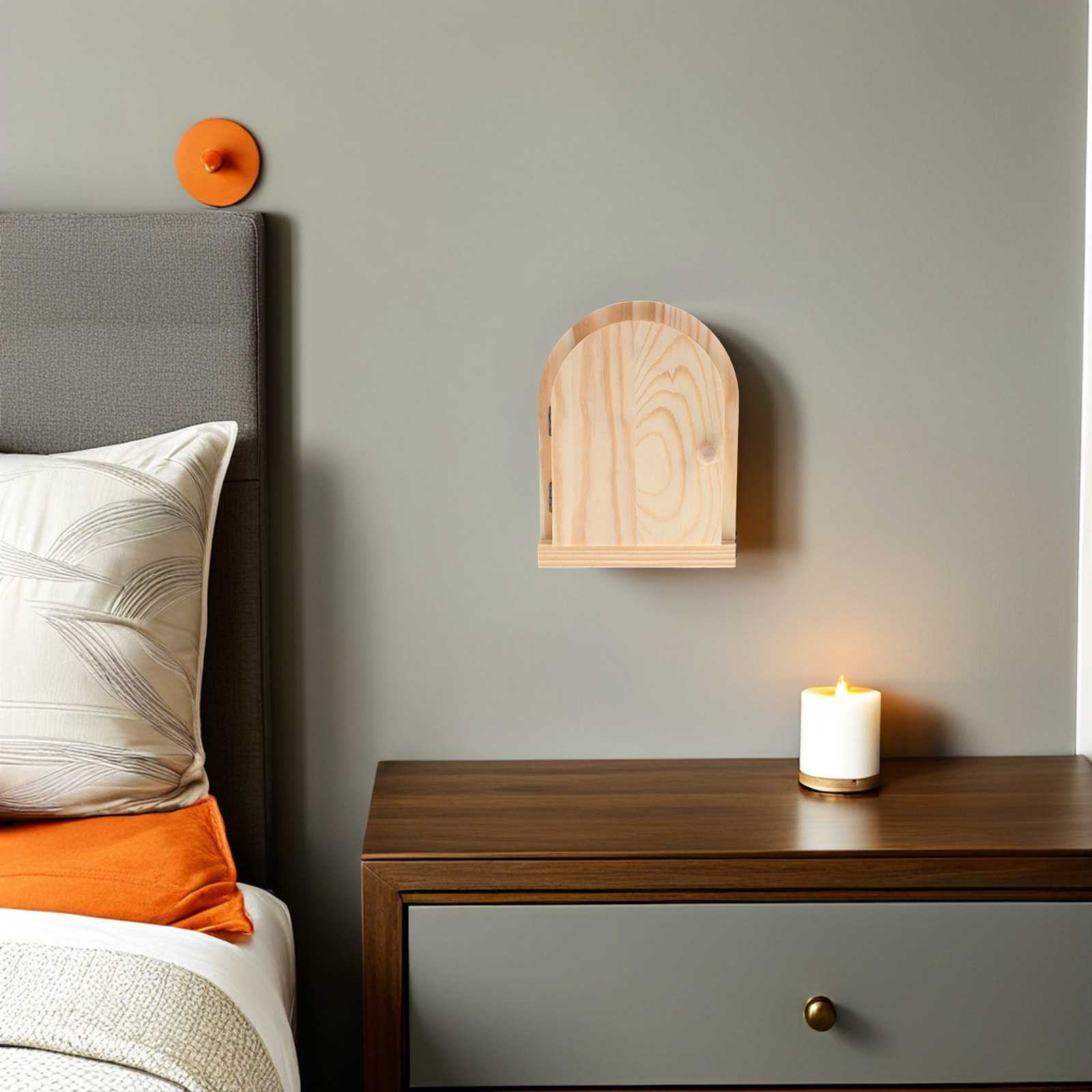 Door Shaped Wooden Outlet Cove - Outlet Cover Baby 评论和价格
