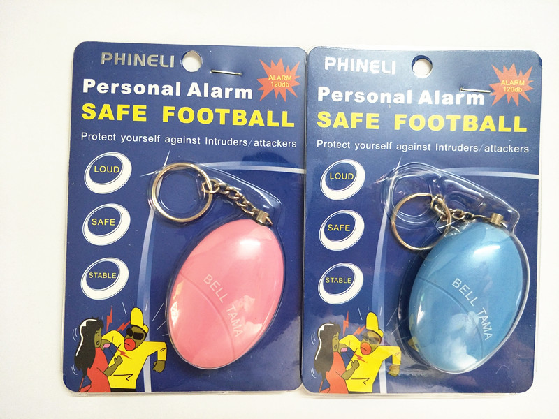 Egg-Shaped 140db Personal Keyr - Personal Alarm Keychain 评论和价格