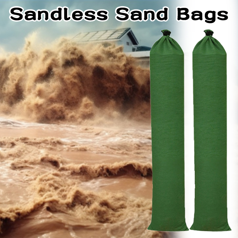 2 Pcs Sandless Sand Bags Anti  - Flood Barrier Bag 评论和价格