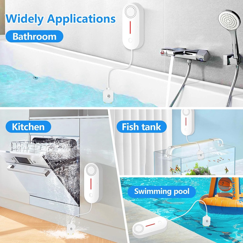 Water Detector Alarm, Smart Wa - Water Alarm Sensor 评论和价格