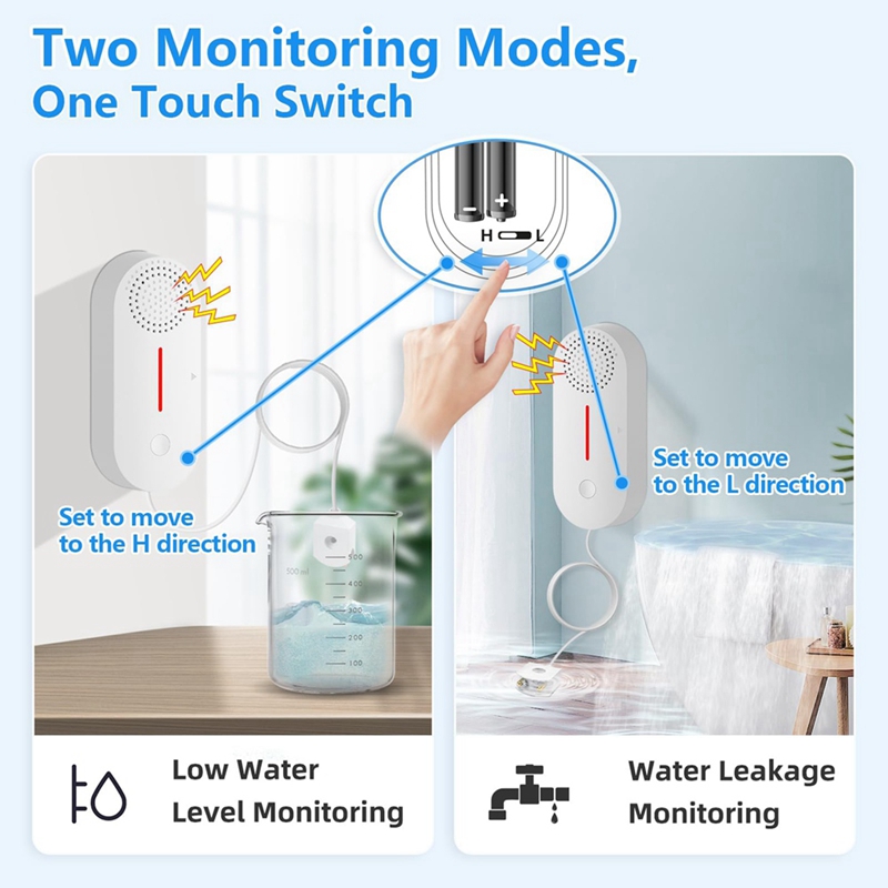 Water Detector Alarm, Smart Wa - Water Alarm Sensor 评论和价格