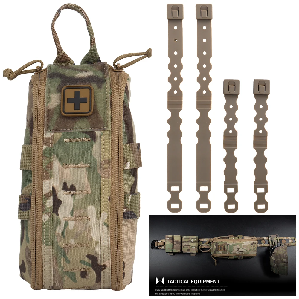 Camping First Aid Kit MOLLE Wa - First Aid Bag Kit 评论和价格