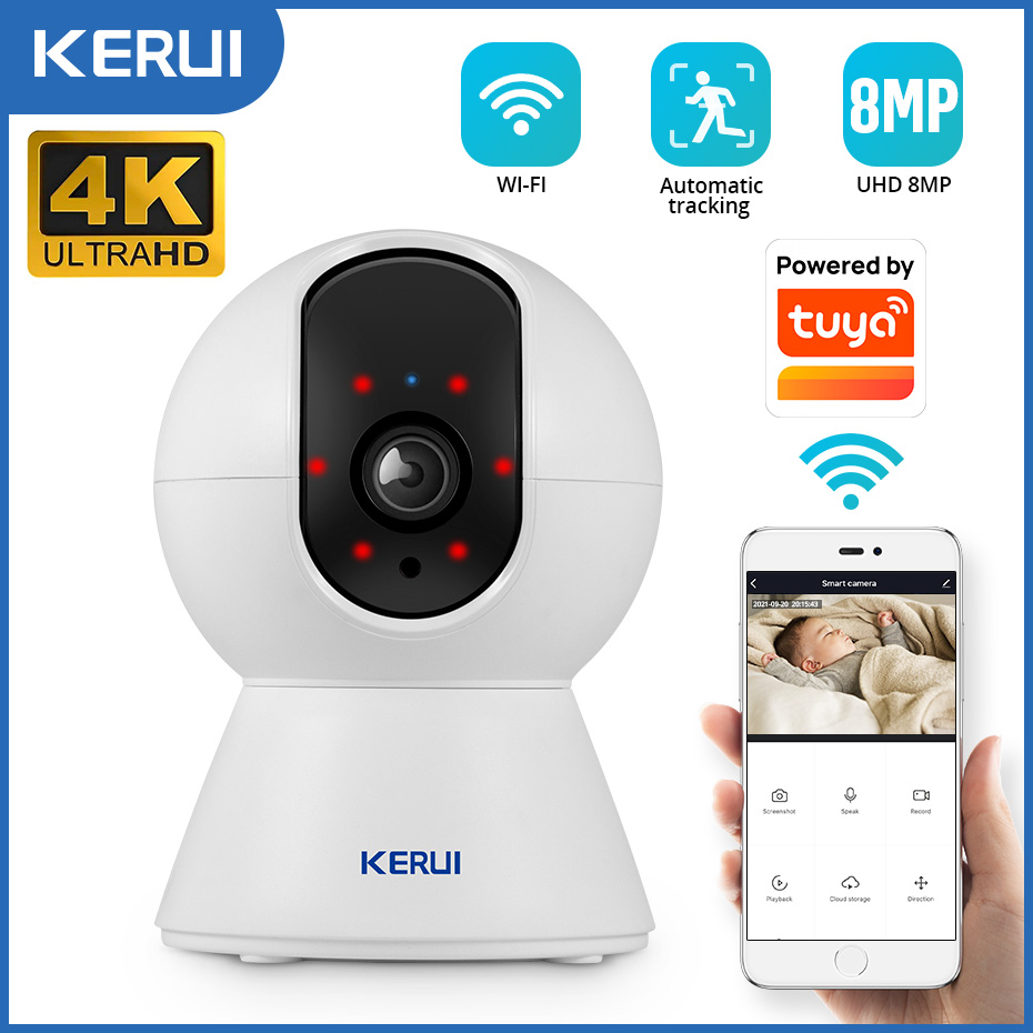 KERUI 5MP 8MP 4K HD WiFi IP Ca - Eufy Camera E220 评论和价格