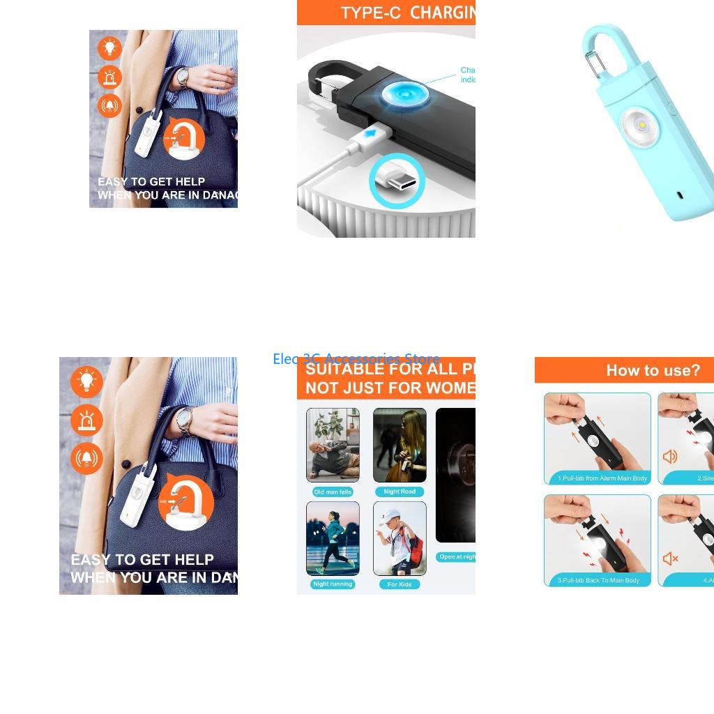 Y51A Personals Security Alarm  - Personal Alarm Keychain 评论和价格