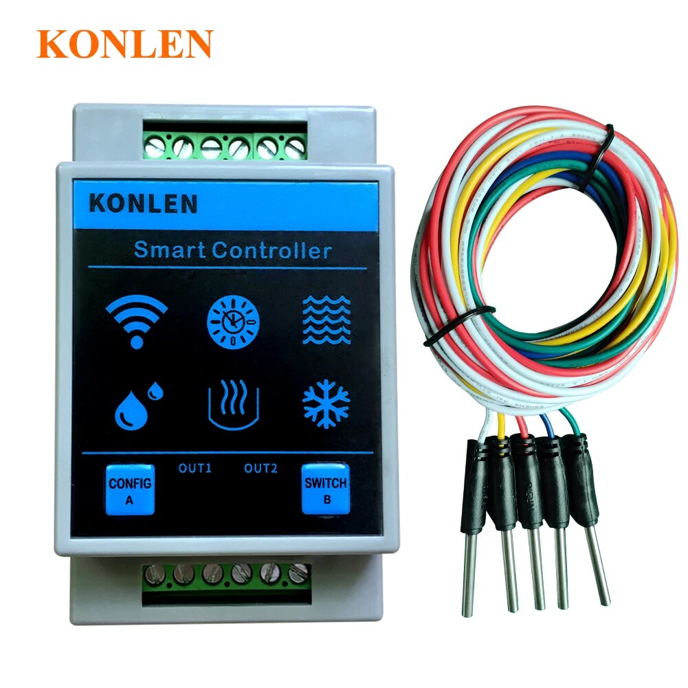 KONLEN Tuya Water Level Sensor - Water Alarm Sensor 评论和价格