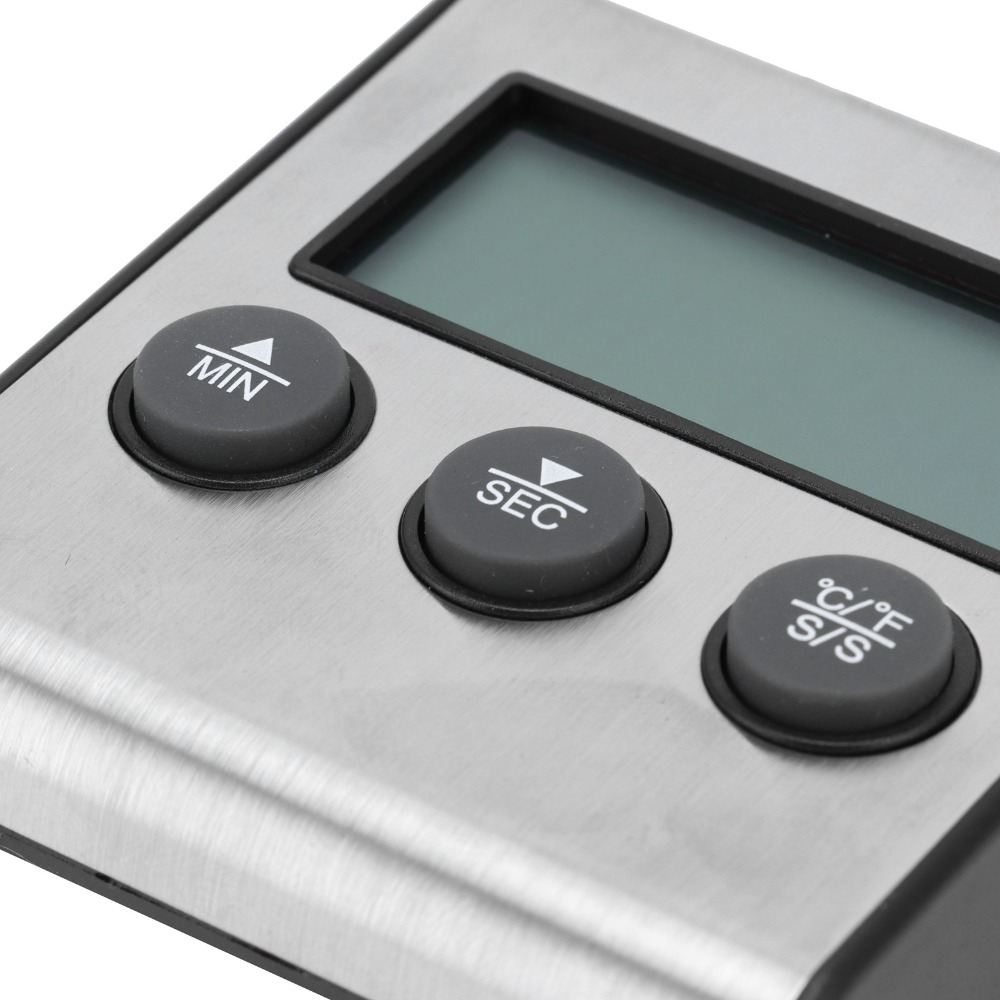 Silver Digital BBQ Meat Thermo - Pool Alarm Float 评论和价格