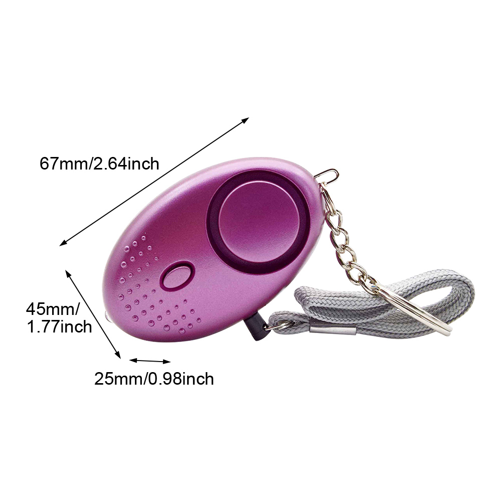 130DB Siren Song LED Portable  - Personal Alarm Keychain 评论和价格