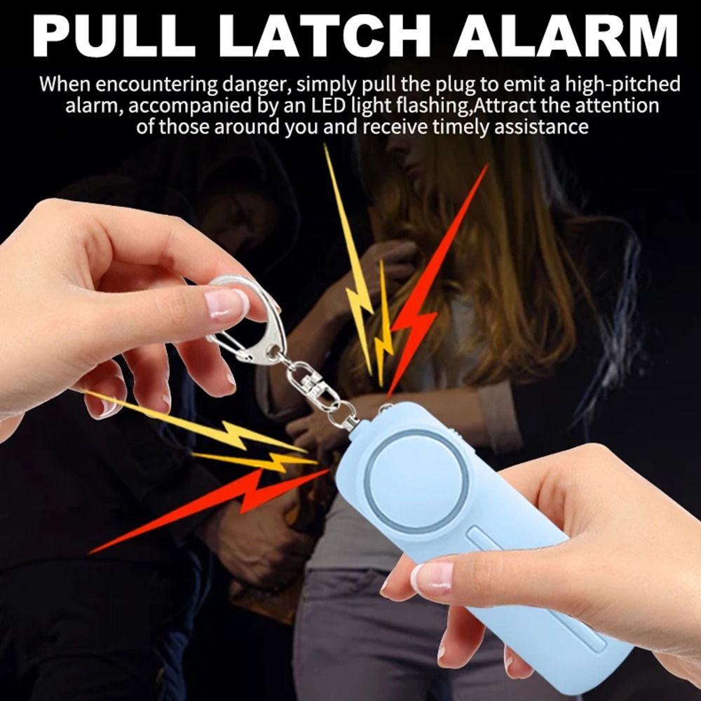 130dB Loud Personal Security A - Personal Alarm Keychain 评论和价格