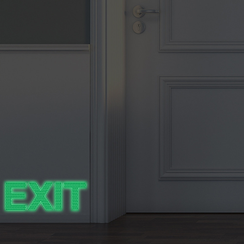 Exit Wall Safety Sticker Nocti - Emergency Exit Sign 评论和价格
