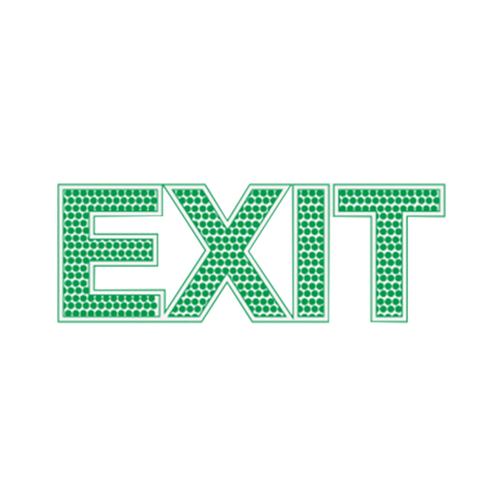 Exit Wall Safety Sticker Nocti - Emergency Exit Sign 评论和价格