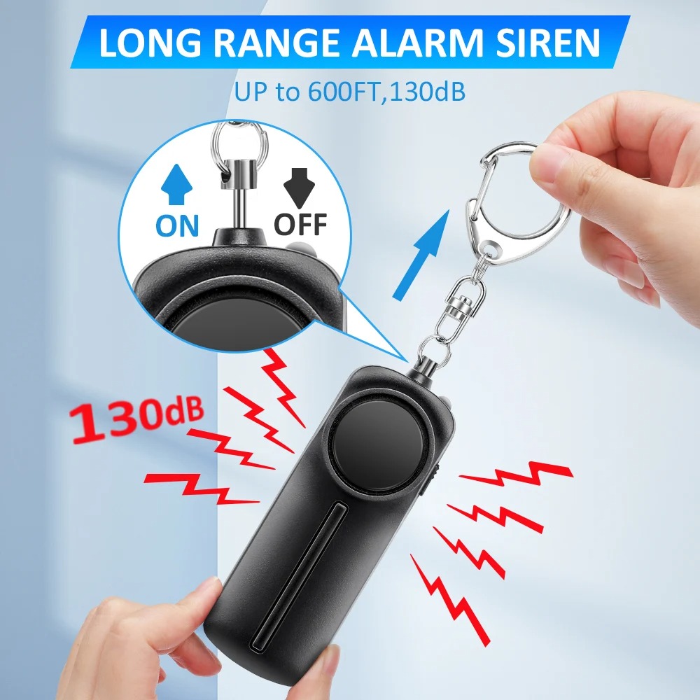 Self Defense Alarm 130dB Ultra - Personal Alarm Keychain 评论和价格
